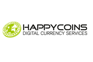 logotipo de happycoins